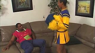Ebony Cheerleader Gets Wild in Volume 2 Scene 4 😜
