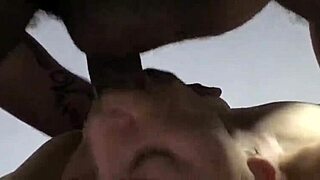 dirty wife gives delicious blowjob to neglectful husband before bed covered in semen