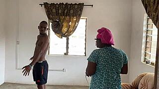 having a chat with mummy about satisfying her in bed