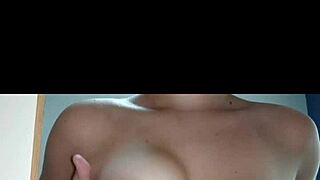 Beautiful Teen Sensualizes In Front Of Mirror, Showing Big Tits And Fat Ass