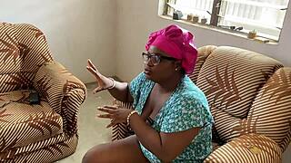 having a chat with mummy about satisfying her in bed