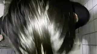 Young black cock loving lips in extra time with the boss scene