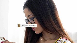 Hot teen 18+ stepdaughters RIM and RIDE monster cock in DOGGYSTYLE for CUM in mouth.