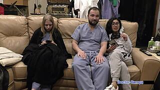 Dr tampa humiliates corporate slave jasmine rose in the office.