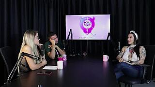 She services her two girlfriends, but I wouldn't like gangbang with strangers at the motel.