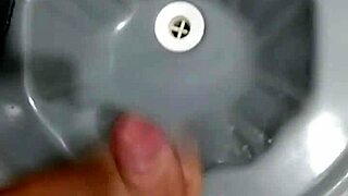 Beating off in the bathroom after the soccer game