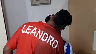 Couple enjoys hot blowjob and assfucking in costumes!