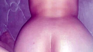 Latina housewife at pool