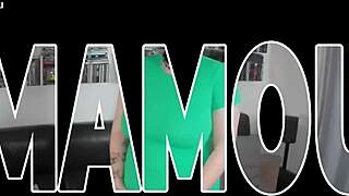 Angel Licks My Round Tits While I Masturbate