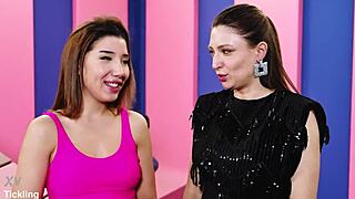 italian beauty layla faces EXTREME TICKLING by talia mint