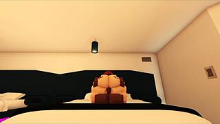 Slut sucking big black cock 😈