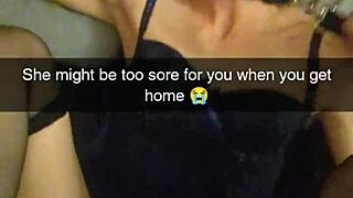 yo, watch this cheating milf get pounded to pay debts on snapchat, huh?