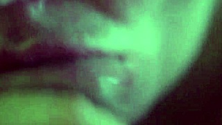 dissolute woman gags on her man's monster cock until orgasm