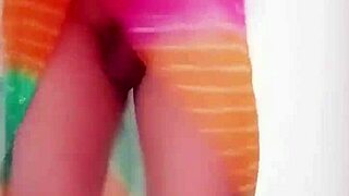 Hot Indian Shemale Dancing Naked!