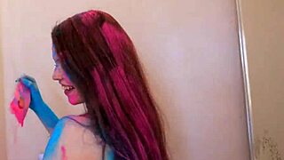 Wow, this couple's kinky shower sex in Athens is so exciting with tight pussy fucking!