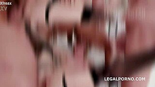 OMG！Sindy Rose在6对1群交中被尿淹没还喝尿！