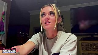 i watch this petite milf rub her nipples and finger her shaved pussy, so hot