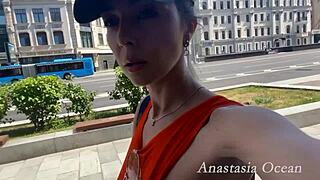 My husband jerks under kitchen table near step mom while I watch.