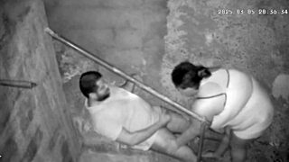 Hidden camera catches Latina stepmom fucking her stepson in the bedroom