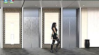 femdom humiliation in hotel! play rough now!