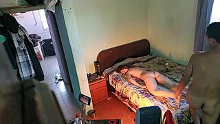 Lena's Tired Body Gets Wild Relief from Masseuse's Big Cock