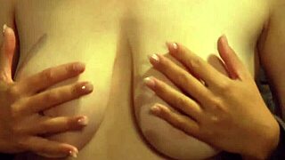 pale white big boobs lesbian slave moans loud from mistress fingering