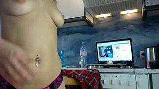 sexydea slut flashes hot boobs on live webcam chat