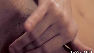 Elegant teen 18+ plays softcore with wet dildo