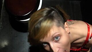 Surprise anal and blowjob in public restaurant 😱 Sep 14 2024.