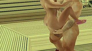 i caught heyward fucking the cheerleader in the sauna on security cam, her big tits bouncing.