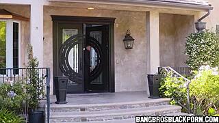 Cute Black Teen Caught Masturbating by Stepdad