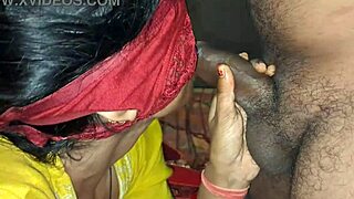 Newly Married Desi Bhabhi Delivers Best Blowjob to Husband in Bed  