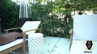 Kruel Kitty's big natural tits get massaged before interracial cowgirl fucking 😘