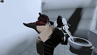 Cute furry fan begs for Roblox condo fuck! 🦊