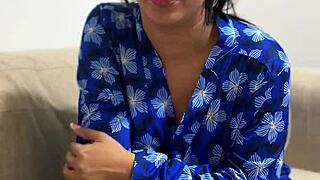 Busty Stepmom Leyne Rodriguez Shows Stepson Raw Sex Moves in Hot 1on1