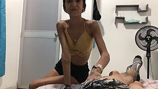 My little stepsister begged to suck me off in my room