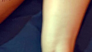 Hey, the neighbor fucked his hot asian girl next door with a monster cock, creampie close up!