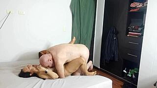 Oh yes baby, make me moan loud with that footjob, Agarabas and Olpr!