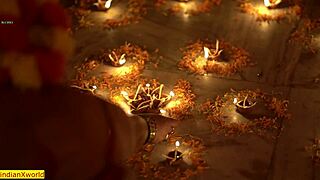 indian devar bhabhi get wild during dewali banging