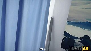 Hunt4k Russian Lesbian Slut Was Caught And Fucked By Her Landlord And Her Gf Was Watching