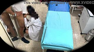 Hidden Cam Captures Perfect Body Babe in Doggystyle at Monterrey Hospital Clinic.