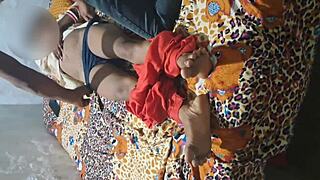 indian village bhabhi in a leaked video with local men