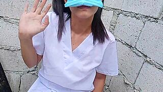 uhh, pinay nurse got hard fucked by worker in creepy hospital…