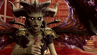 Lilith, you giving that sensual handjob in diablo 4?