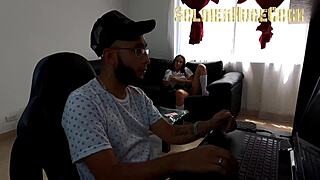 Yo, my stepdaughter's such a slut, seducing me for my huge cock in her tight hole - Melany Lopez and SoldierHugeCock