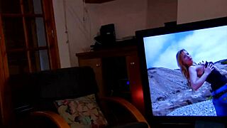 Blonde whore girl bent over for big cock anal pounding