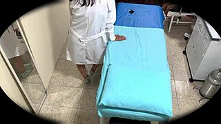 Hidden Cam Captures Perfect Body Babe in Doggystyle at Monterrey Hospital Clinic.