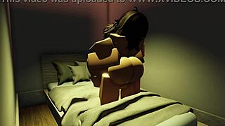 生日惊喜巨乳配怪物大屌