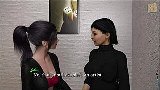 big tits bouncing in leap of faith erotic scene?