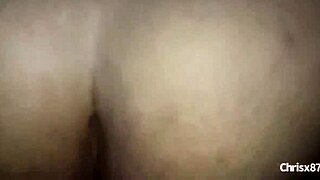 Up close view of black bbw pussy fucking